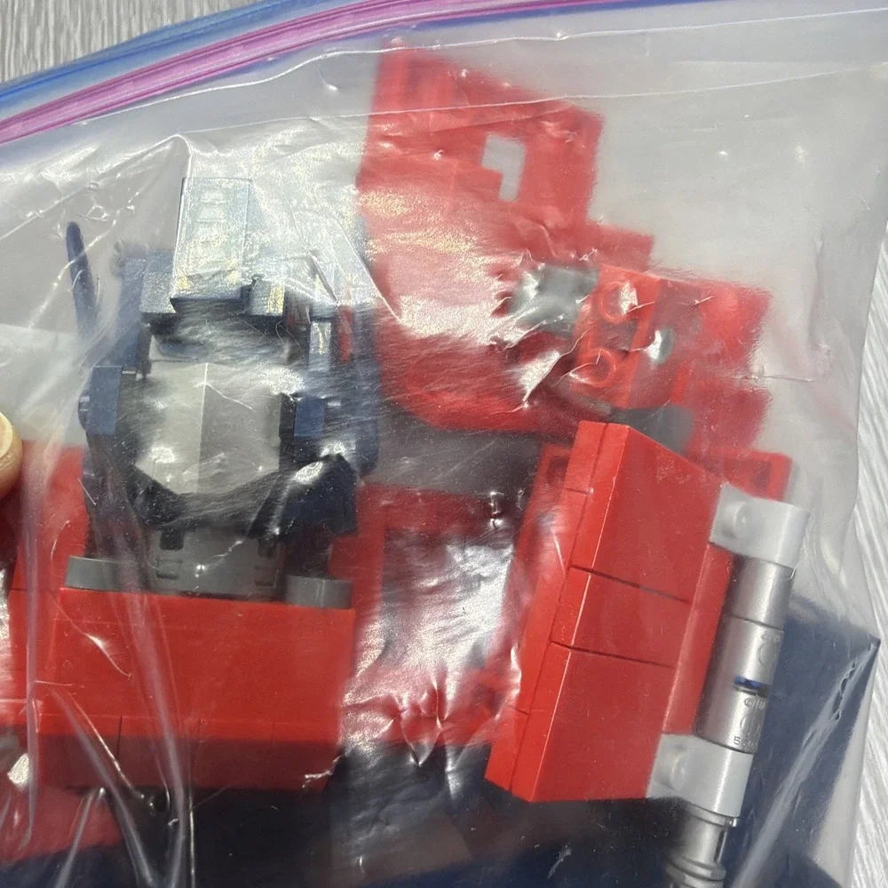 LEGO‎ Optimus Prime Transformers 10302 Incomplete Parts Lot Partial Build